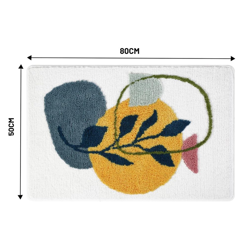 BowLift | Floral Non-Slip Bathmat