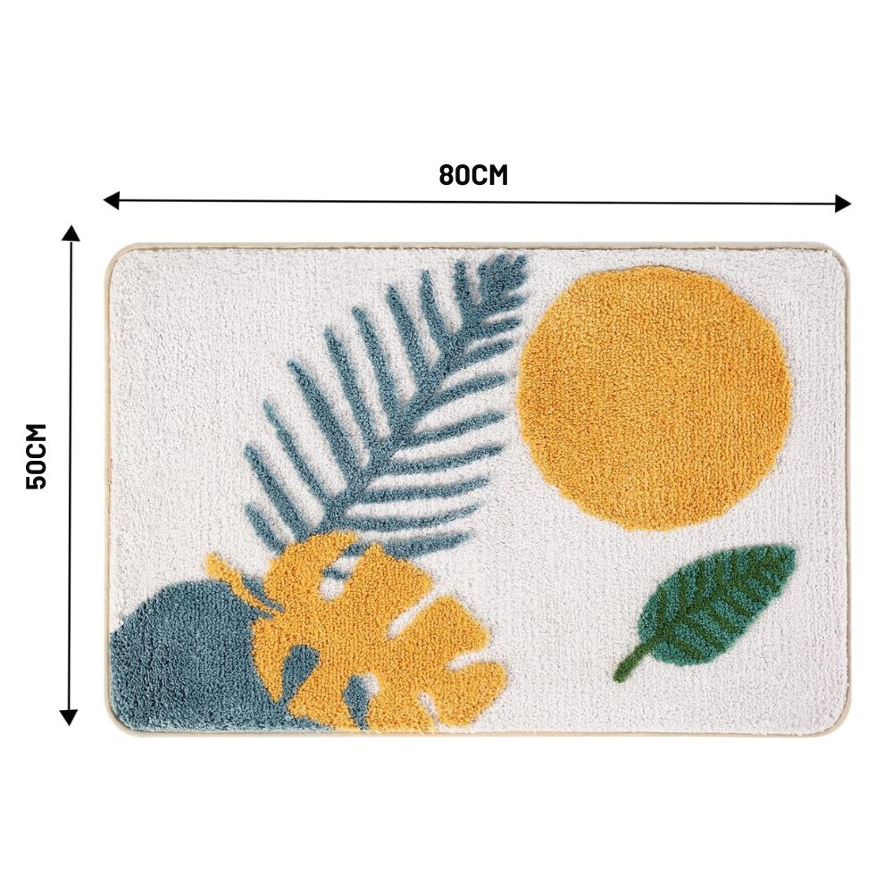 BowLift | Floral Non-Slip Bathmat