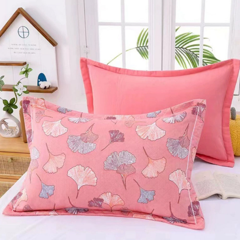 BowLift | Floral Print Cotton Pillowcase | 2pcs