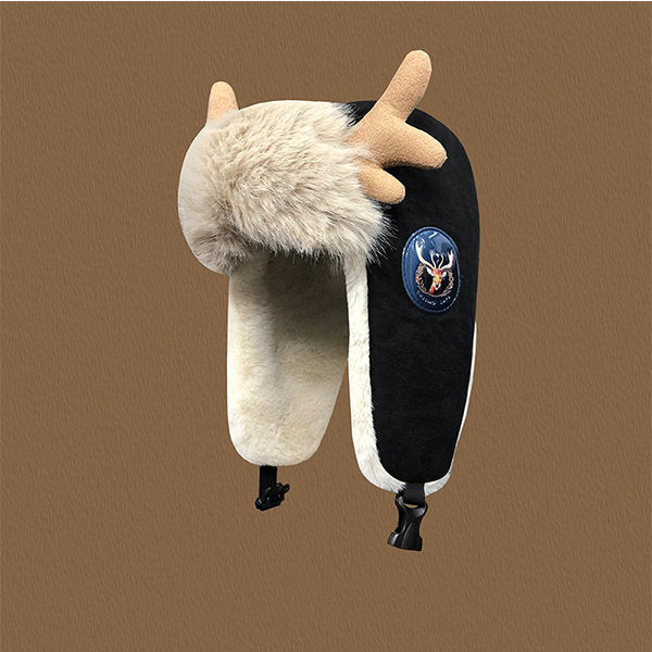 BowLift | Deer Antler Winter Earflap Hat