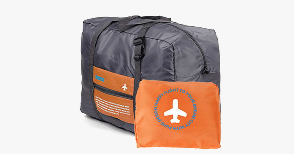 BowLift | Foldable Duffel Bag - Made from nylon with durability - Adjustable straps - Sturdy handle - Foldable design