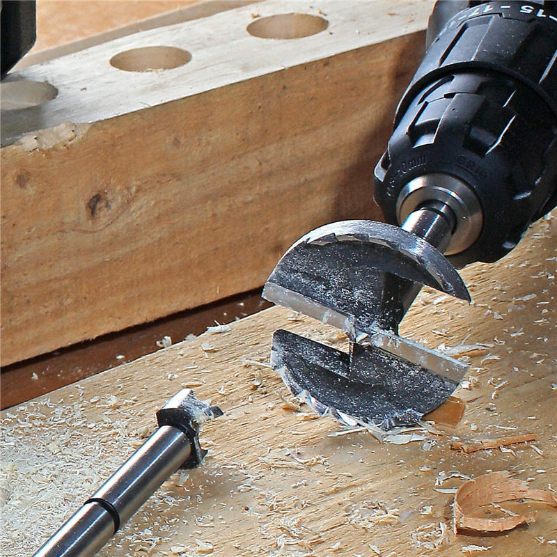 BowLift | 16Pcs/Set Forstner Carbon Steel Boring Drill Bits Woodworking Self Centering Hole Saw Forstner Drill Bit With Center Positioning