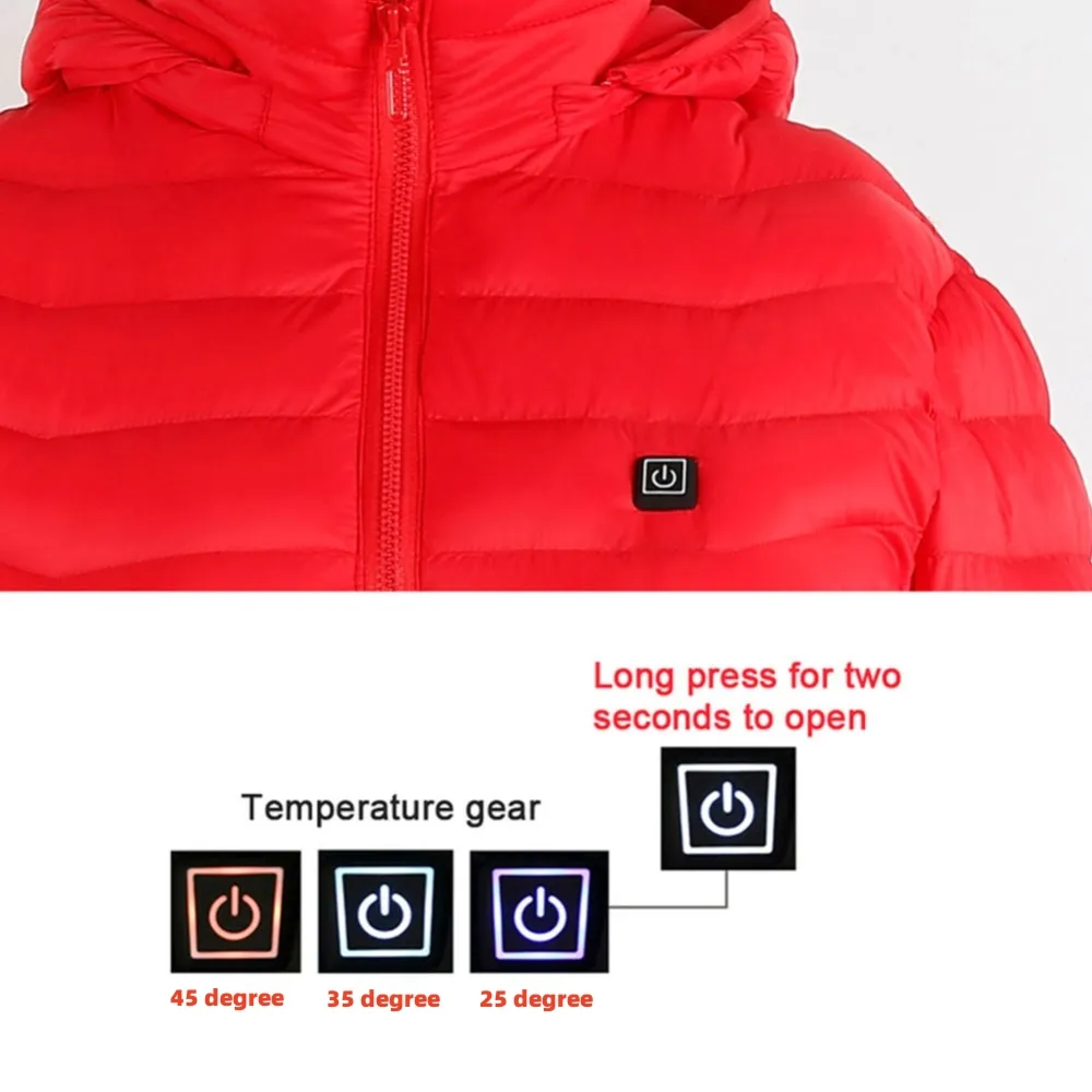 BowLift | Heated Electric Warming Jacket Coat Fleece Work Body Battery Heating Apparel for Men and Women