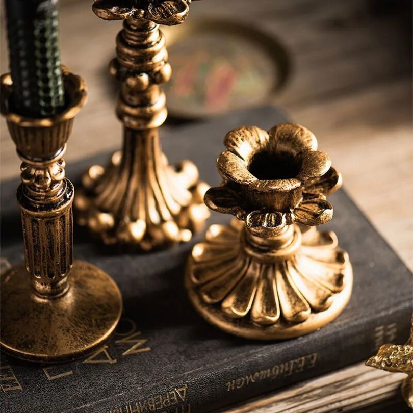 BowLift | AuricGlow – Rustic Candle Holder with Elegant Luxury for a Timeless Look