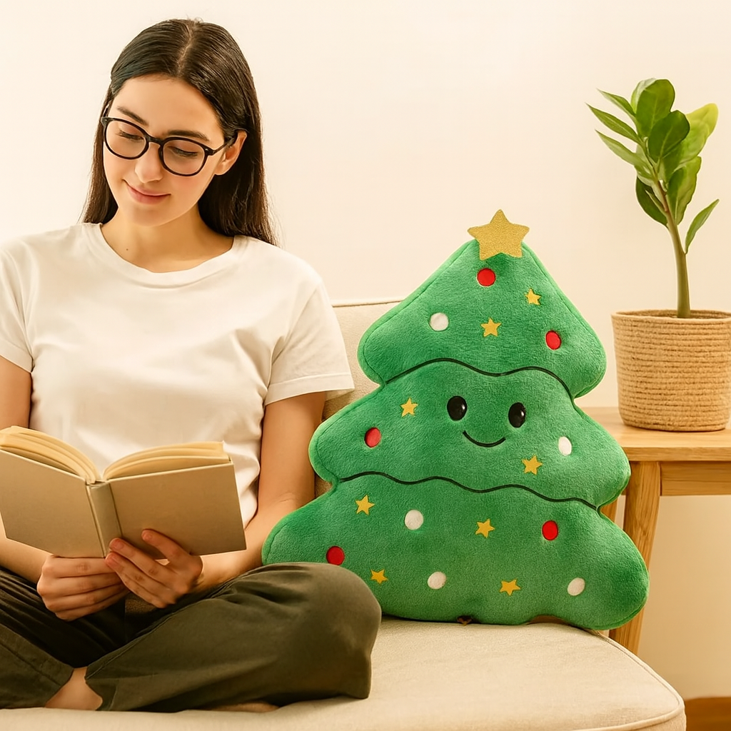 BowLift | Frostvale Plush Christmas Decoration – Festive Carnival Plush Accent for Home and Gift