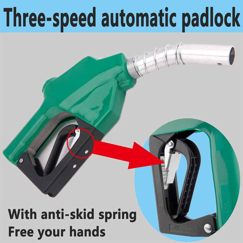 BowLift | 1-3/16"Automatic Fuel Nozzle,Car Fuel Filling Nozzle,Auto Shut-Off Fuel Nozzle, Suitable For Filling Diesel,Kerosene And Various Gasoline