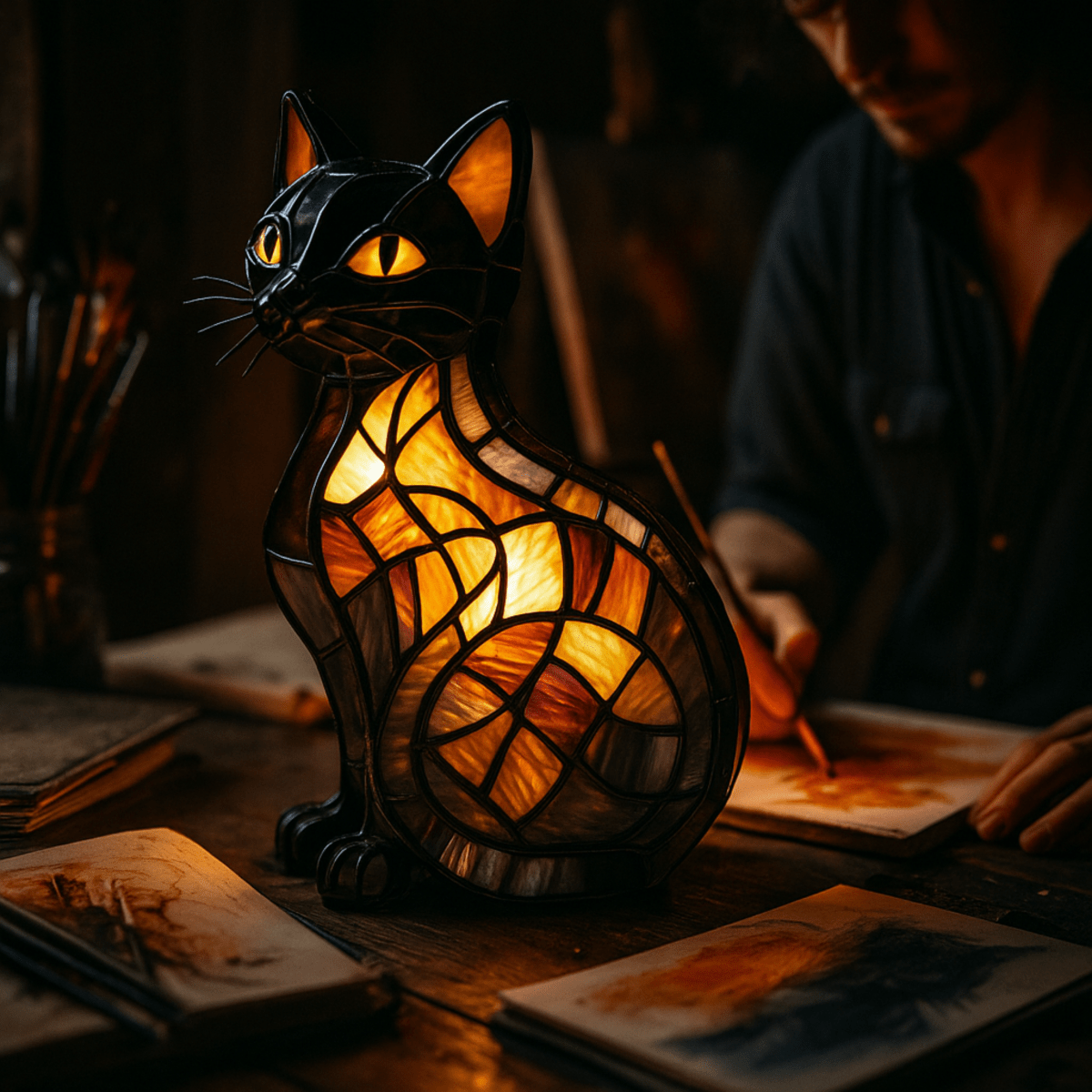 BowLift | Playful LED Cat Night Light with Soft Ambient Glow
