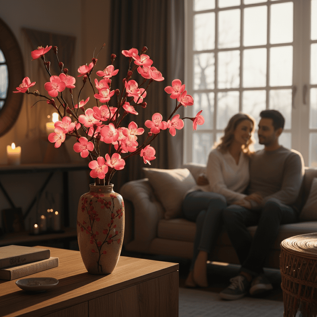 BowLift | Flexible LED branch lamp with warm light tone