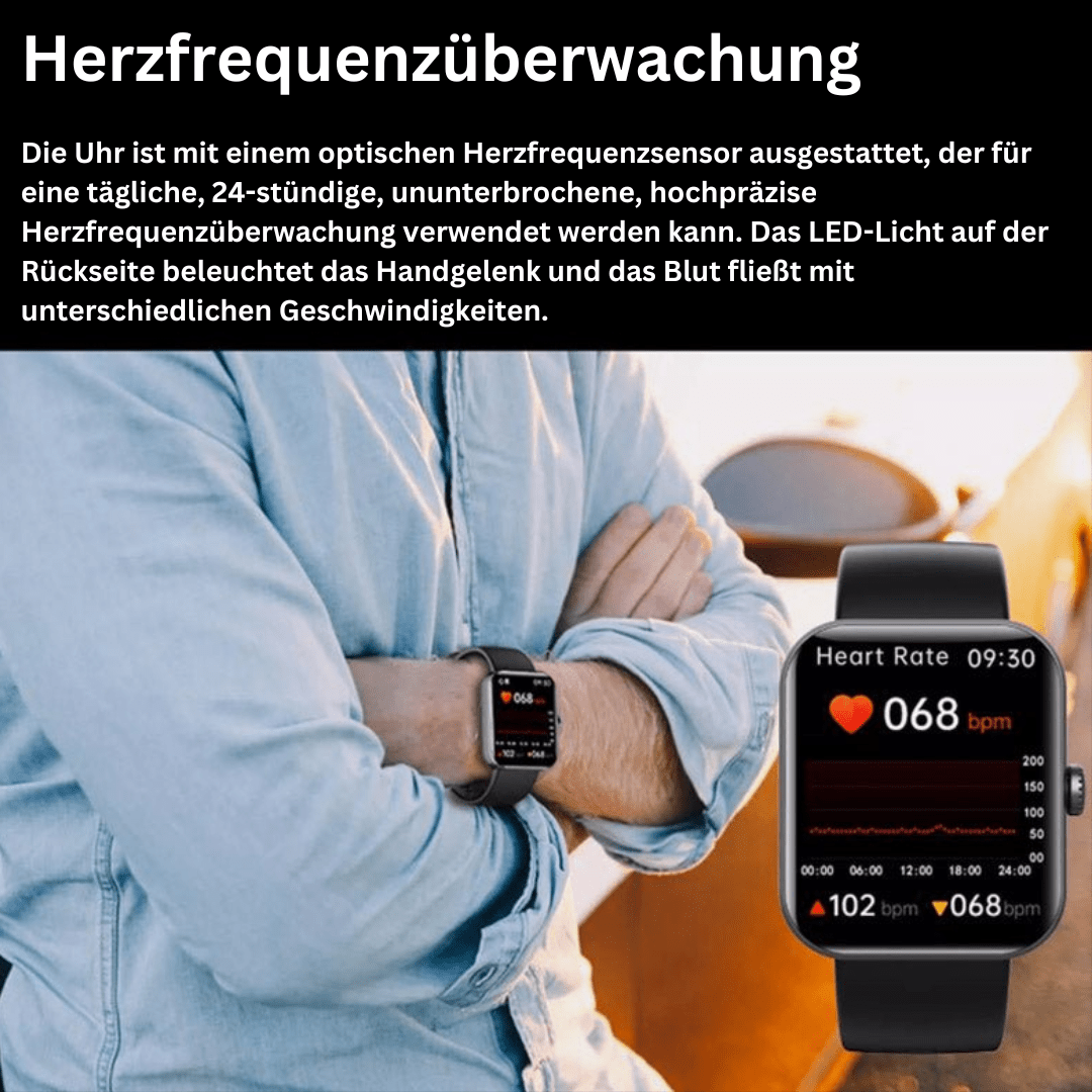 BowLift | Health Watch – Pain-free Blood Sugar Measurement & Vital Functions in Real Time
