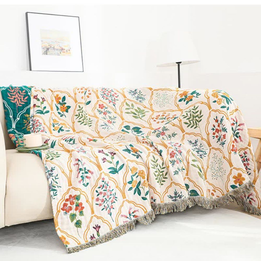 BowLift | Garden Reverie Cotton Blanket