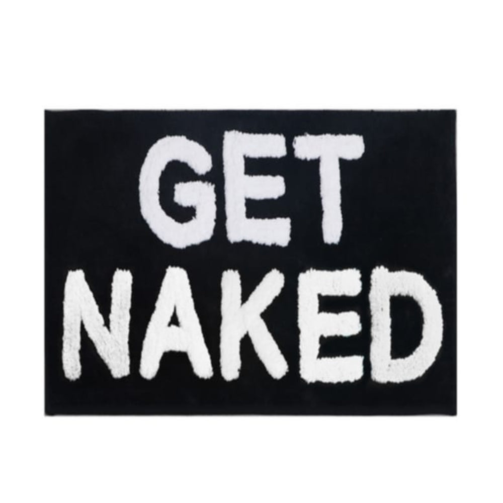 BowLift | "Get Naked" Funny Bathroom Mat