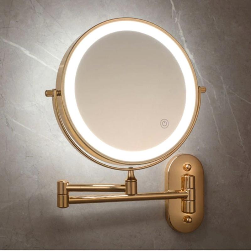 BowLift | GlamGlow Deluxe LED Makeup Mirror – Magnifying Vanity Mirror with Dimmable Light