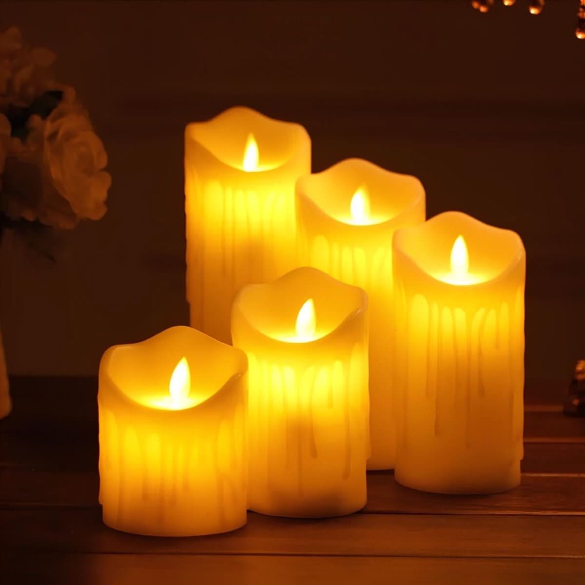 BowLift | Flameless Decorative Candles with Realistic Flicker Effect