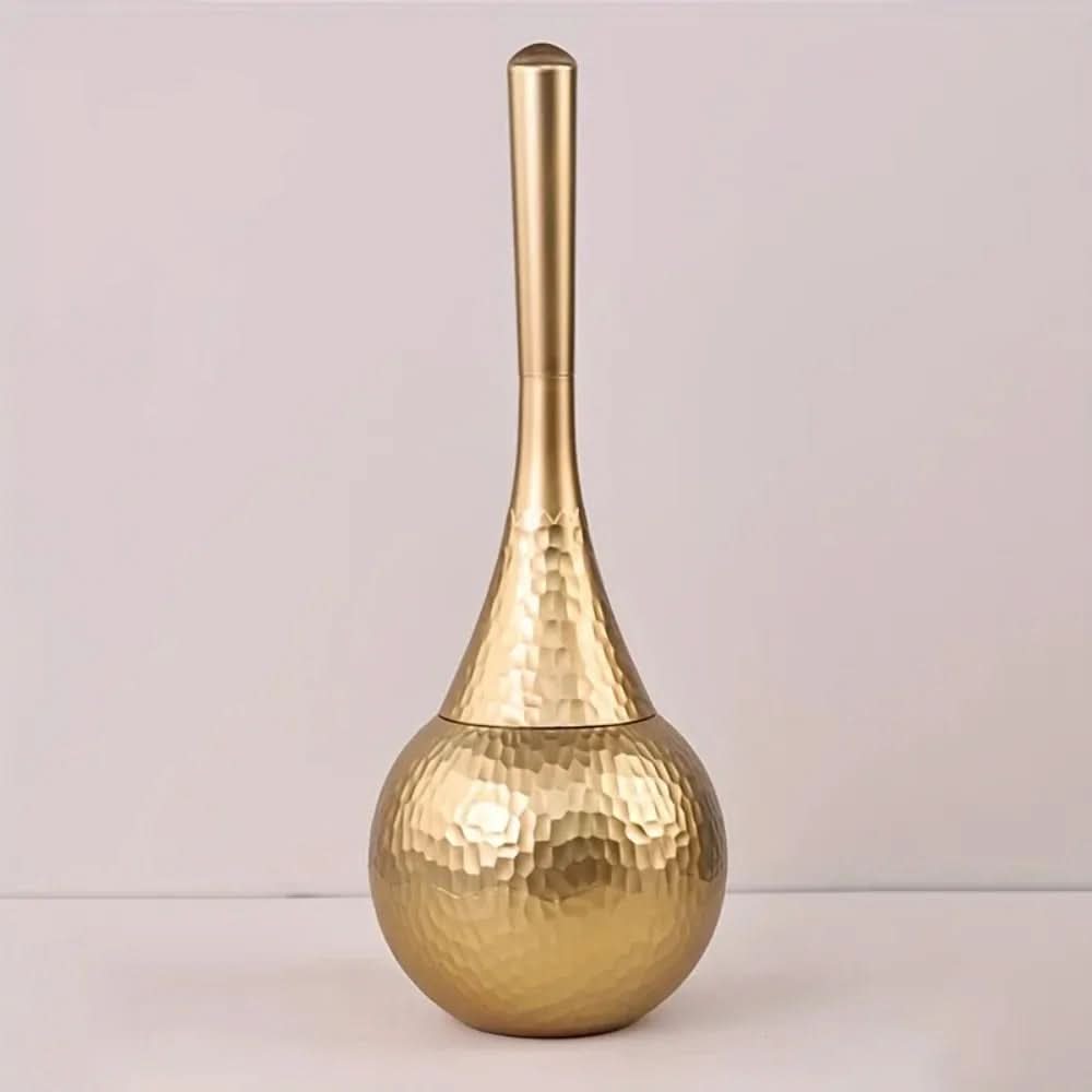 BowLift | Elegant toilet brush in gold look for style, hygiene & luxury in the bathroom