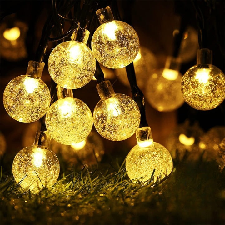 BowLift | String lights terrace