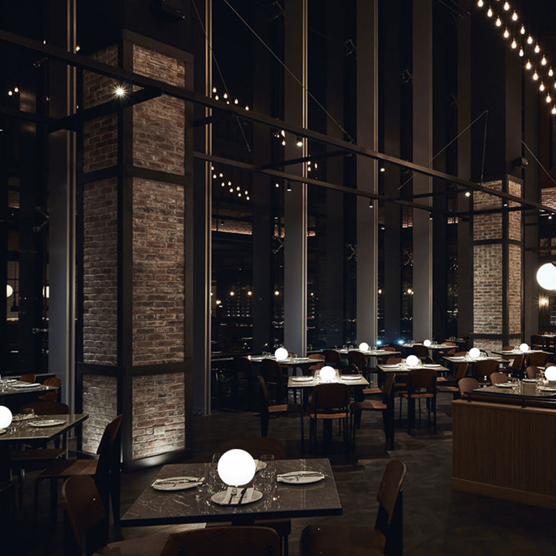 BowLift | GlowSphere – Table lamp with modern worldly charm