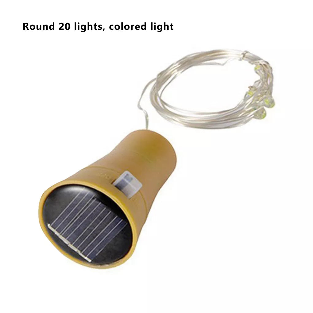 BowLift | Solar-Powered Bottle Cork String Lights