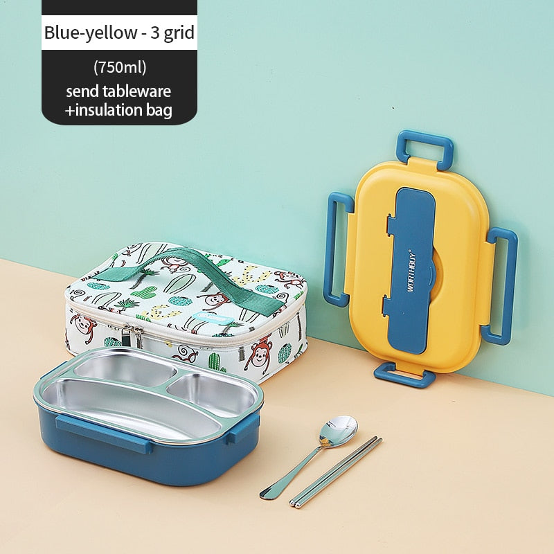 BowLift | Stainless Steel Multi Compartment Kids Lunch Box