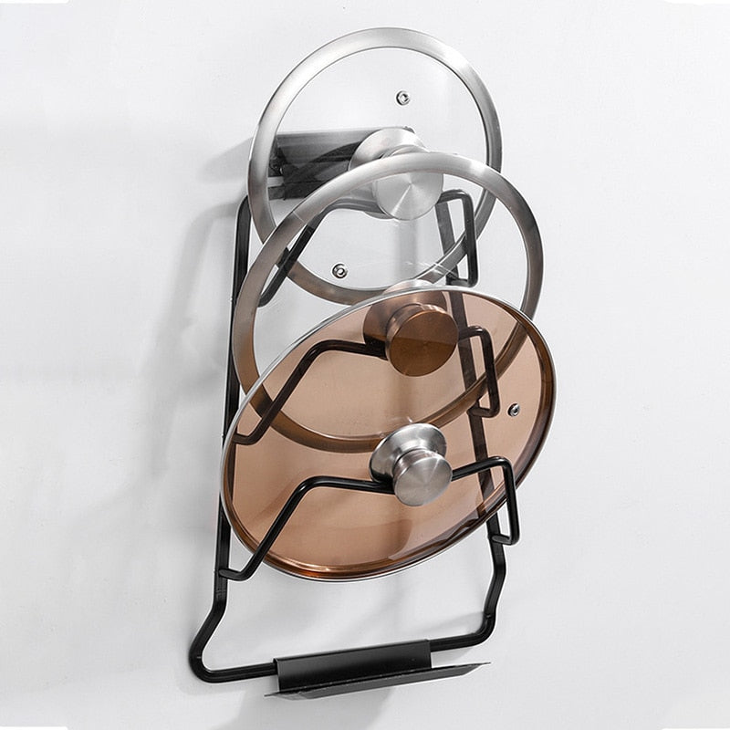 BowLift | Wall-Mounted Extreme Pot Lid Holder Rack