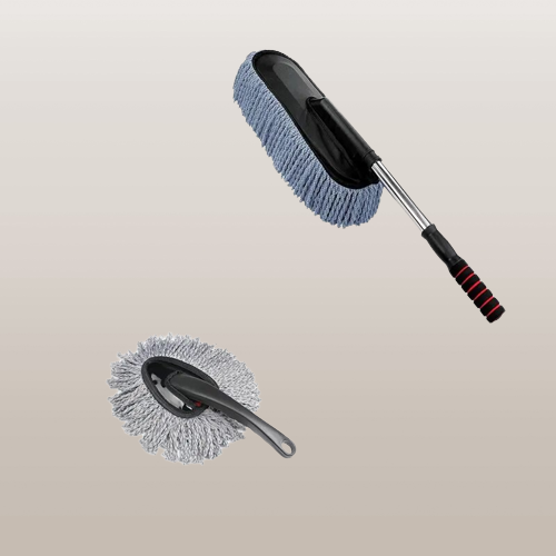 BowLift | Pro Clean Universal Retractable Car Waxing Brush Set