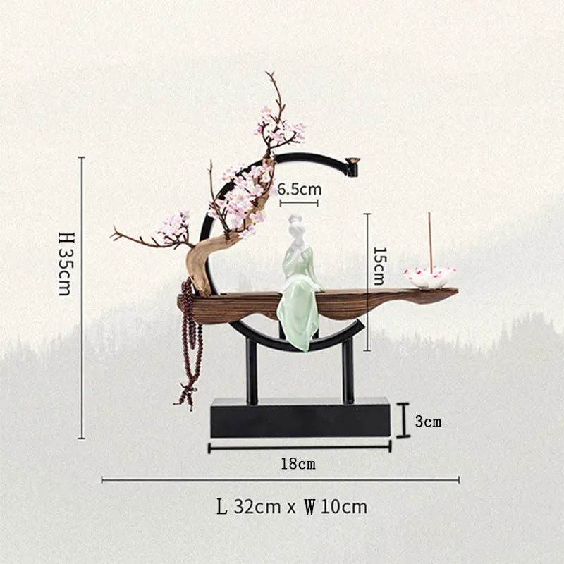 BowLift | Zen Serenity Waterfall Backflow Incense Burner