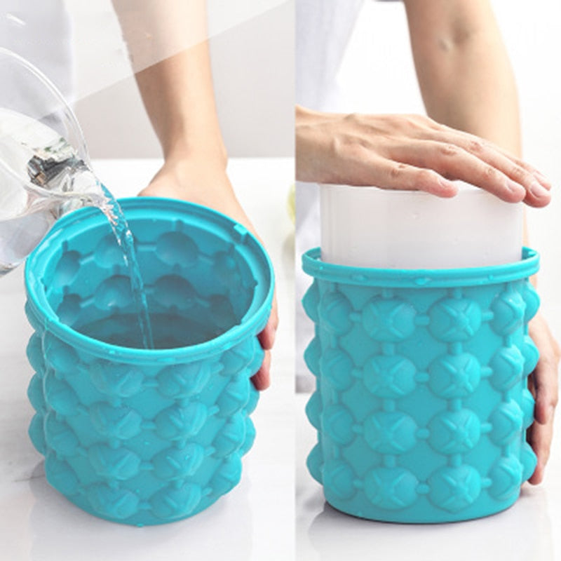 BowLift | Silicone Bucket Fast Ice Maker