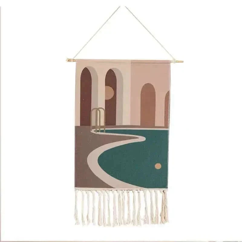 BowLift | Macrame Hanging Cotton Rug