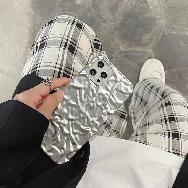 BowLift | Aluminium Foil Pattern iPhone Case