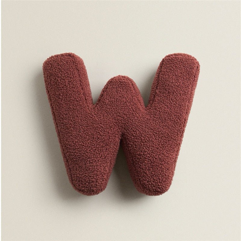 BowLift | PlushLetter Pillow - Soft Letter Pillow for Bedroom and Children's Room