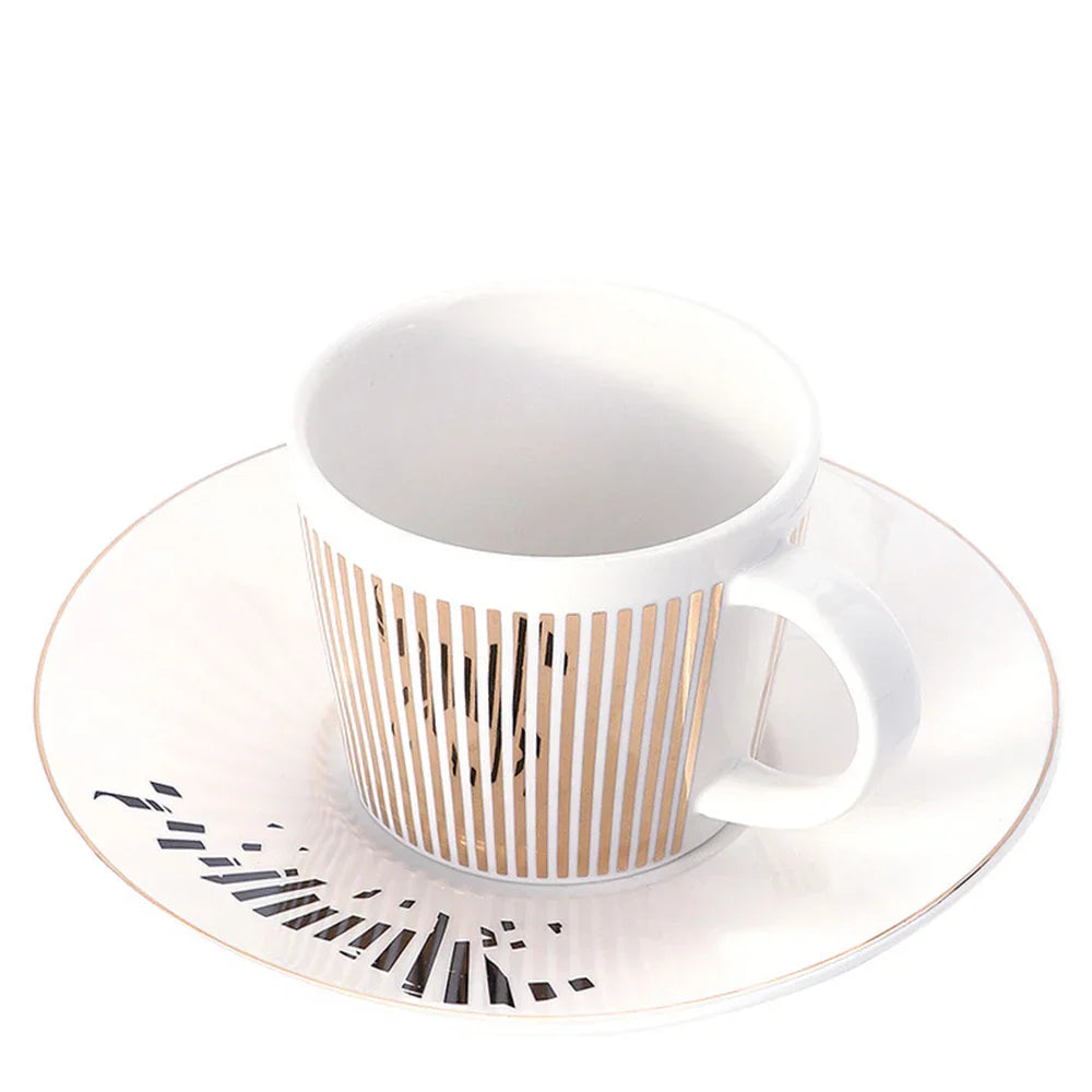 BowLift | Creative dynamic SLR cup Leopard anamorphic zebra cup Luycho coffee tea cup set with coaster 90ml-225ml