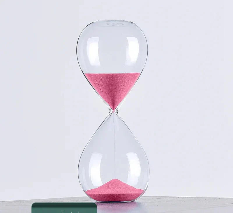 BowLift | Glass Sand Timer | Stylish Decoration with 5/10/30/60 Minutes Indication