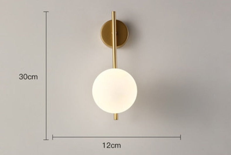 BowLift | BulbAura - Scandinavian Wall Lamp