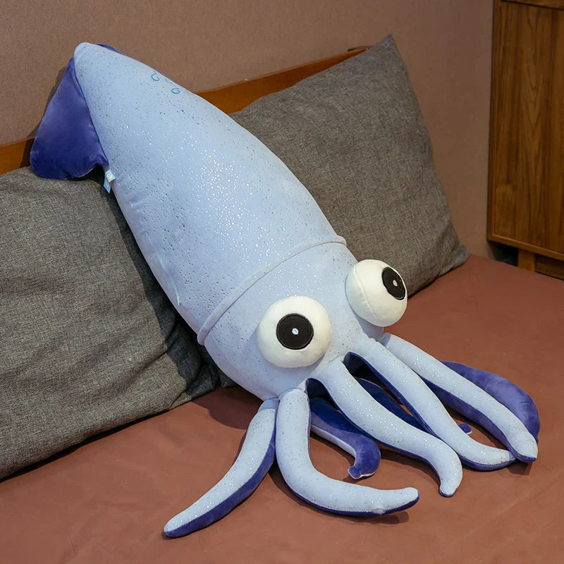BowLift | Jumbo Huggable Squid Softie Plush Toy