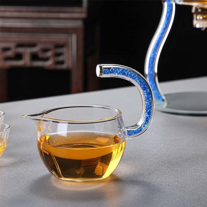 BowLift | Crystal Glass Fancy Magnetic Tea Infuser