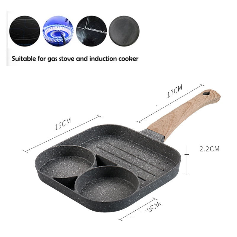 BowLift | Four-hole frying pan