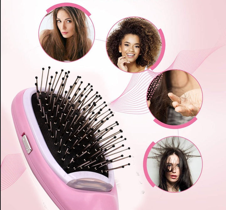 BowLift | Ion hairbrush – Antistatic Electric Brush for Smooth & Healthy Hair