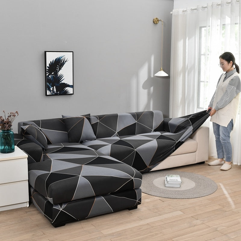 BowLift | Modern Non-slip Colorful Elastic Sofa Cover