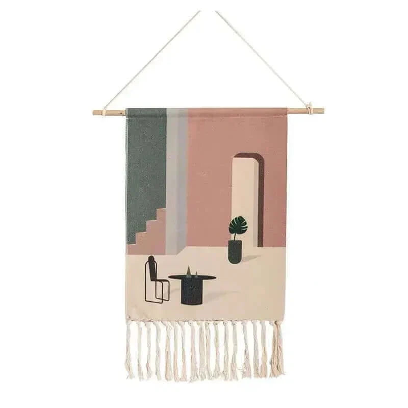 BowLift | Macrame Hanging Cotton Rug