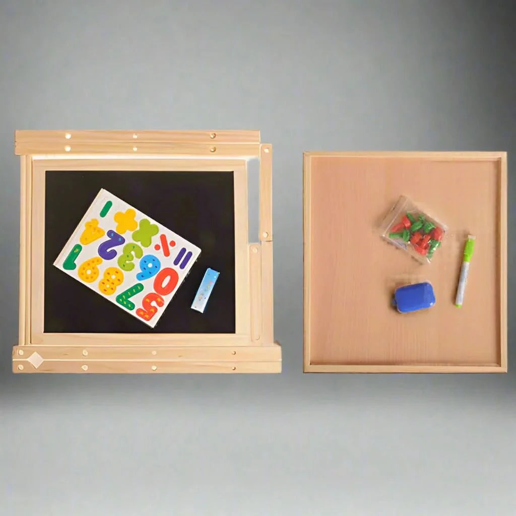 BowLift | Creative children's easel with blackboard & whiteboard