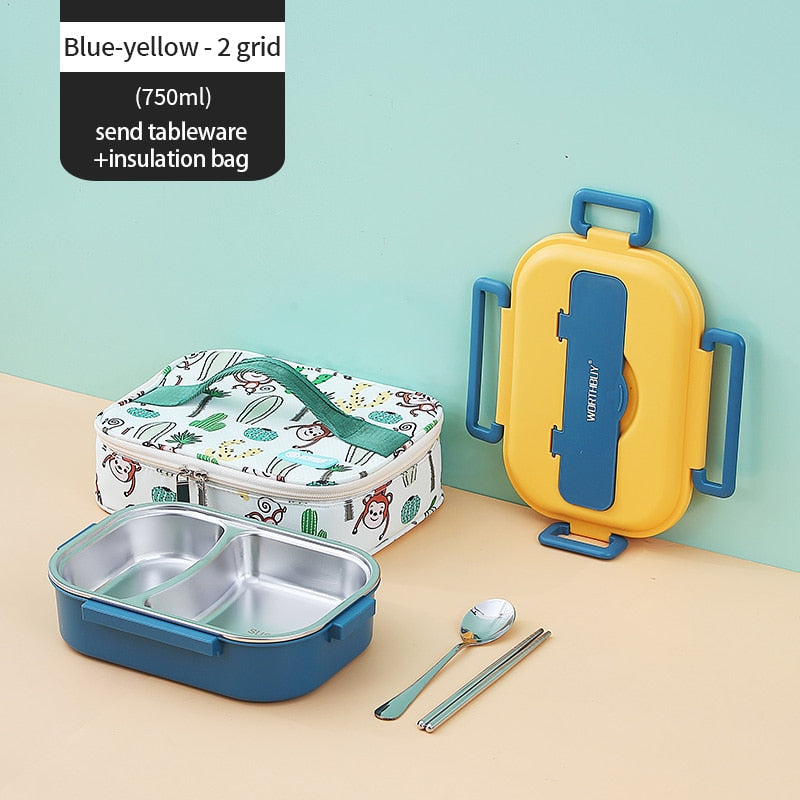 BowLift | Stainless Steel Multi Compartment Kids Lunch Box