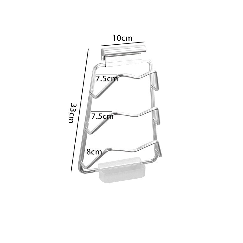 BowLift | Wall-Mounted Extreme Pot Lid Holder Rack
