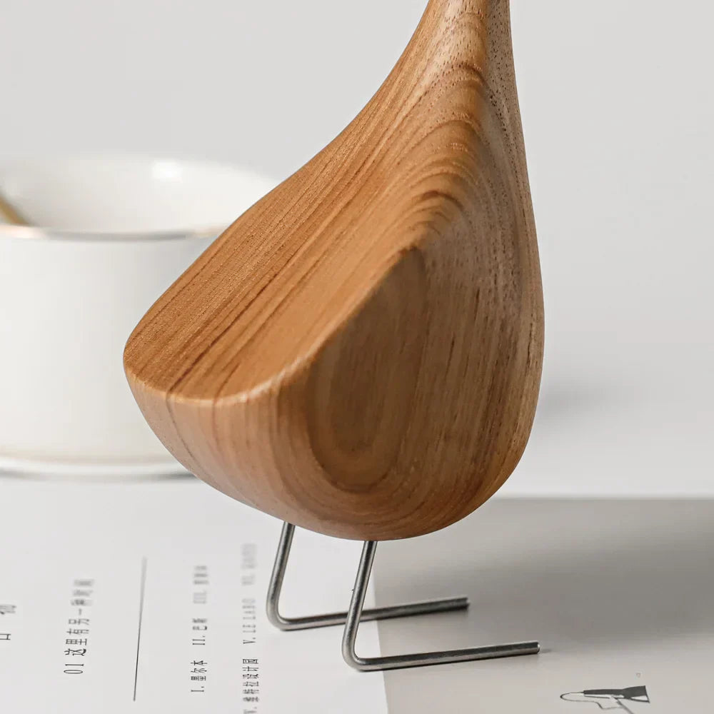 BowLift | Nordic Wood Goose Figures