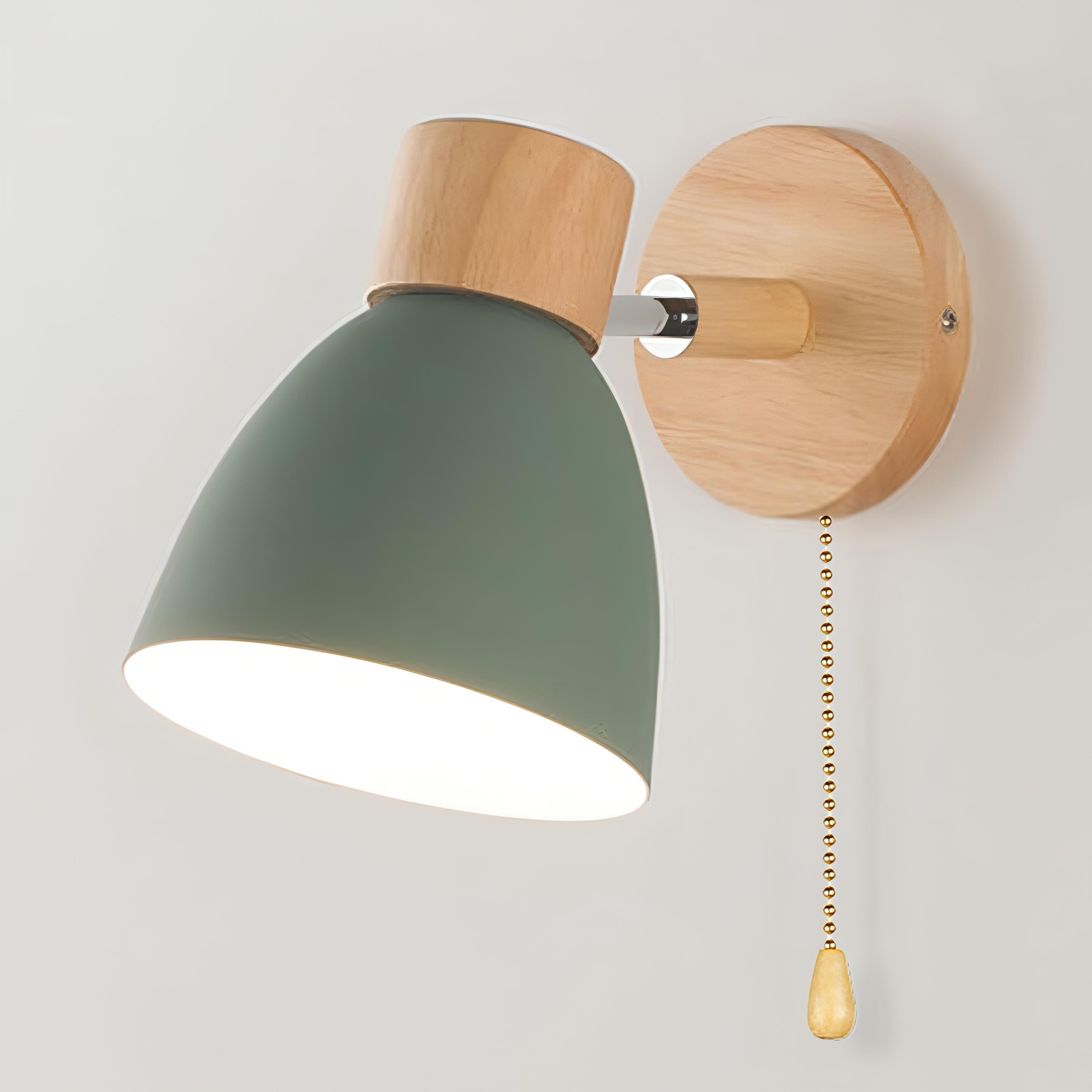 BowLift | Frendorf - Nordic-modern hanging switch wall lamp made of wood
