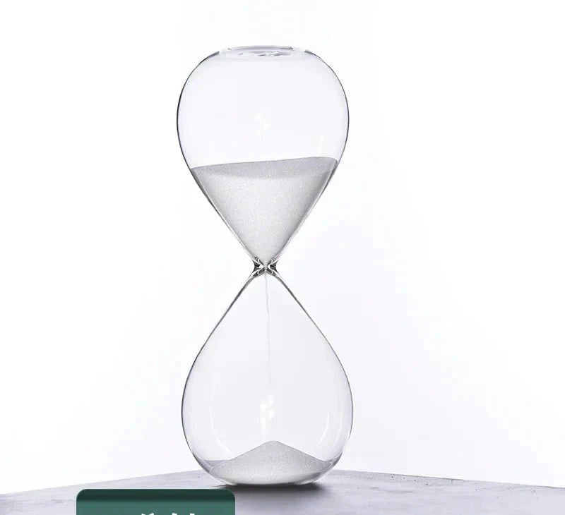 BowLift | Glass Sand Timer | Stylish Decoration with 5/10/30/60 Minutes Indication