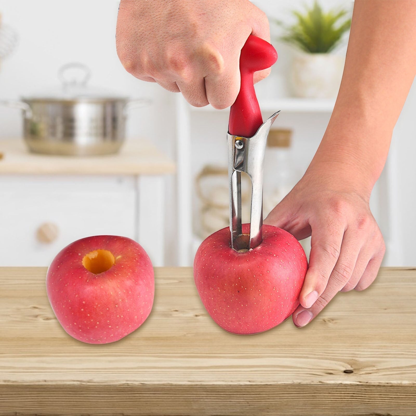 BowLift | Stainless Steel Apple Seed Remover Tool