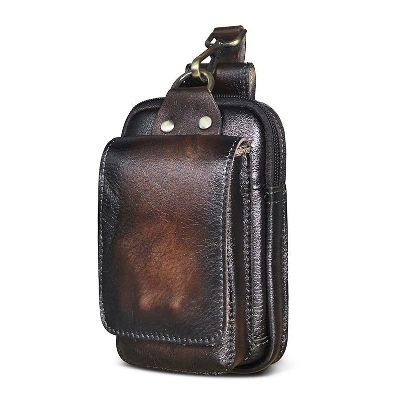 BowLift | Elegant Leather Hip Pouch for Men