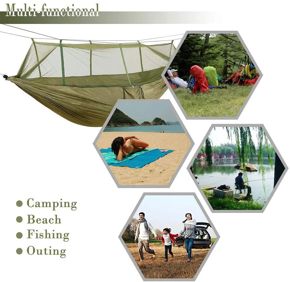 BowLift | Camping Hammock With Mosquito Net