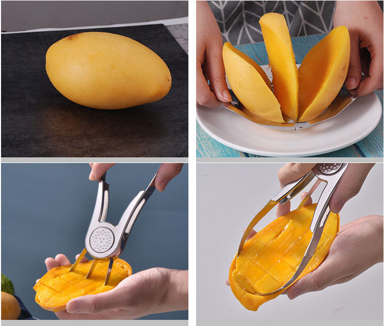 BowLift | Stainless Steel Mango Slicer Tool