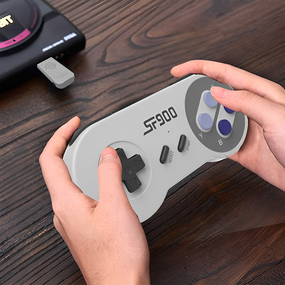 BowLift | HD Retro Gaming Console | Integrated 926 Games Library | Dual 2.4GHz Wireless Controllers | HDMI 4K Upscaling Interface | Plug-and-Play 16-Bit Emulation System | 10-Meter Transmission Range