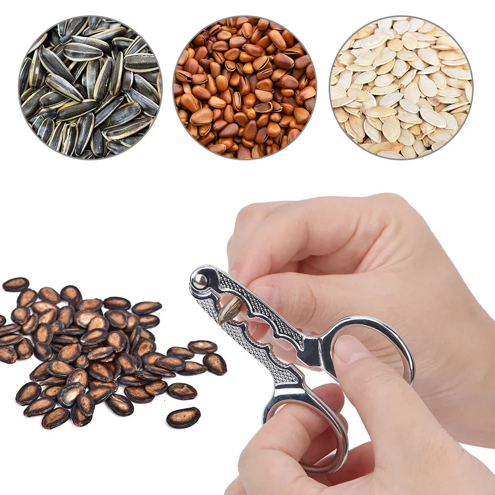 BowLift | Stainless Nut Seed Cracker Scissors